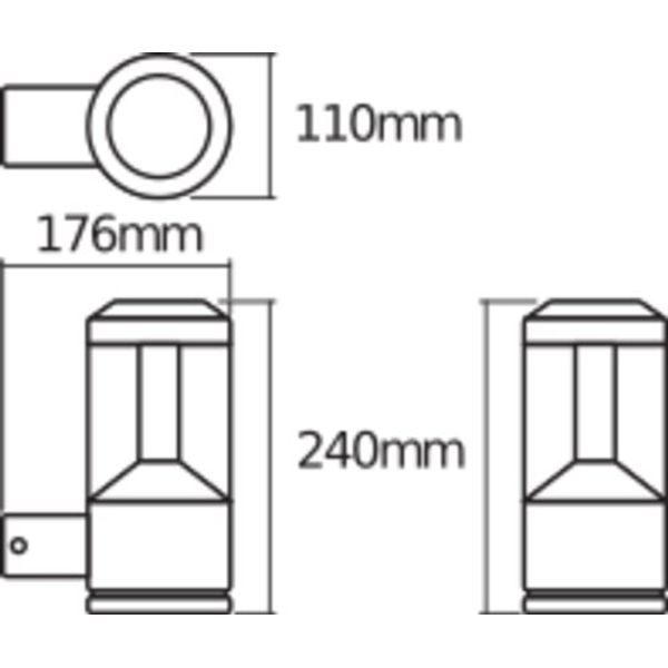 ENDURA® STYLE LANTERN MODERN Modern 12W image 8