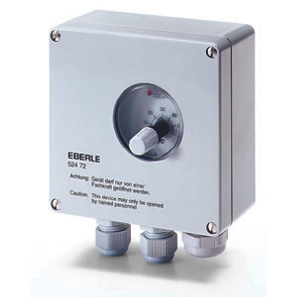 Wet room controller, AP mounting 40...100C, AC 230V, 1 changeover contact, potential free, 16A, IP 65 image 2