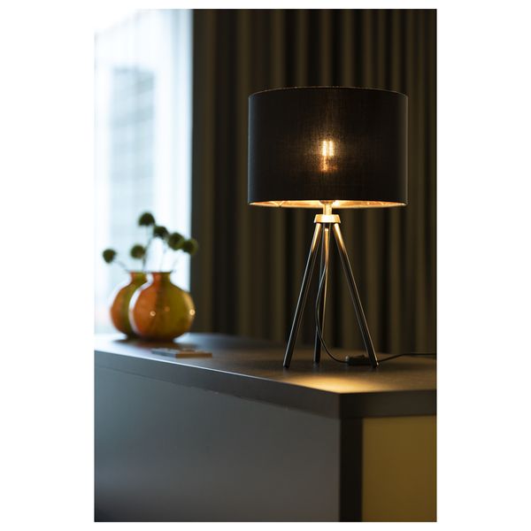 FENDA lamp shade, D300/ H200, black/copper image 4