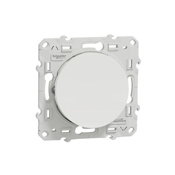 Odace, switch 1-pole 2-way, 10 AX, white luminous image 4