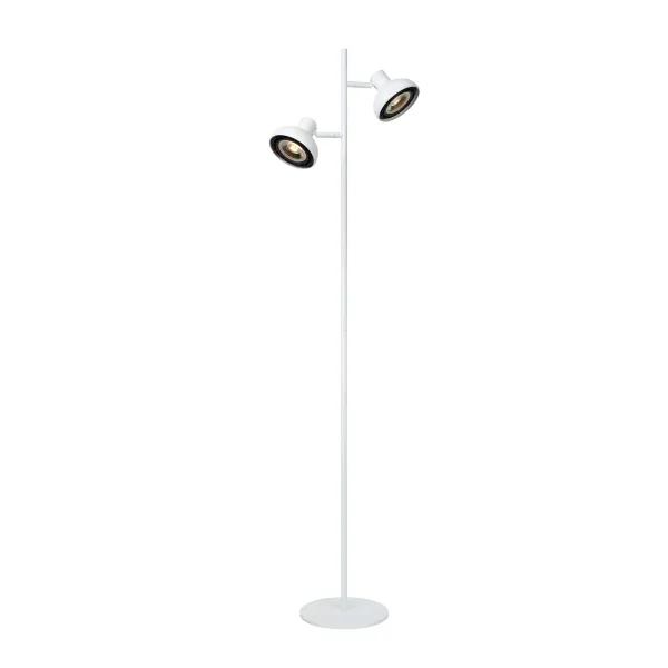 SENSAS Floor lamp-White-2xGU10 (ES111)-12W-Steel image 1