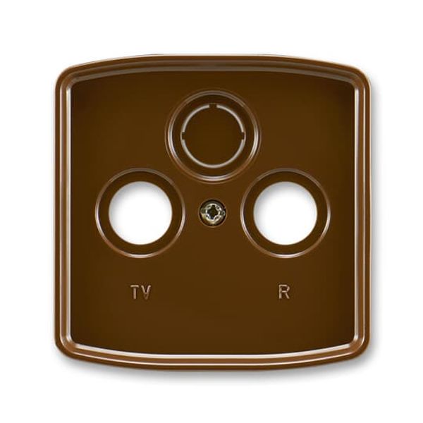 5011A-A00300 H Cover plate for Radio/TV/SAT socket outlet image 1