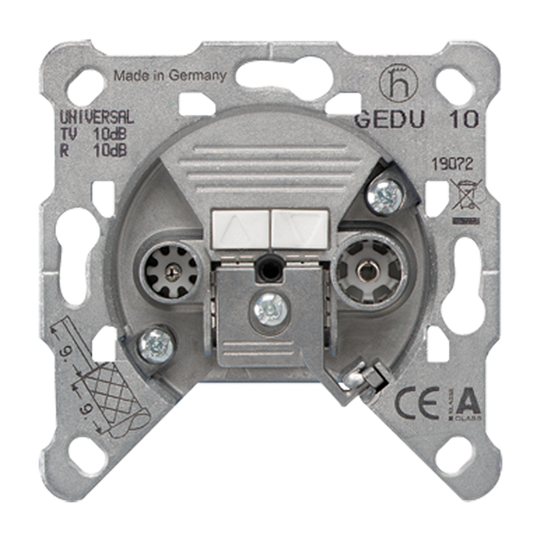 TV/FM socket outlet insert GEDU10 image 3