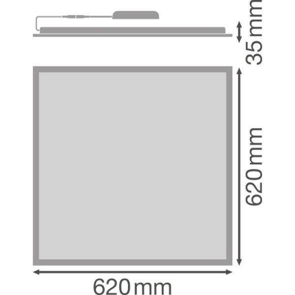 PANEL COMPACT 625 33W 840 image 16