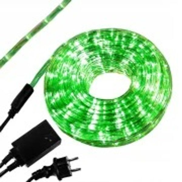 LED Strip 4.8W/m 12V GREEN IP65 5m ORO image 1