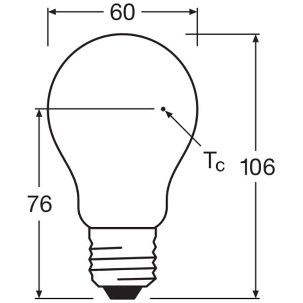 LED STAR STICK 9W 827 Frosted E27 image 14