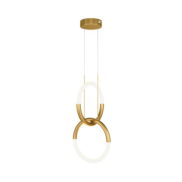 Modern Node Pendant lamp Gold image 1