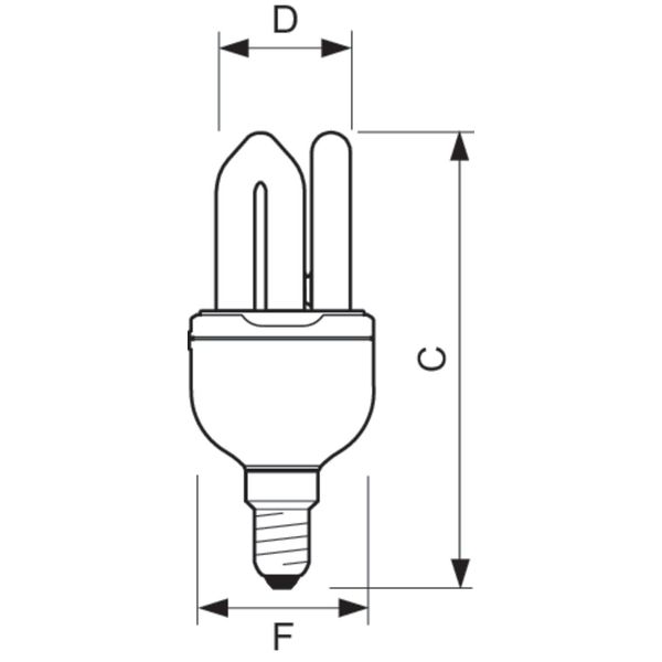 GENIE 11W WW E14 220-240V 1PF/6 image 7