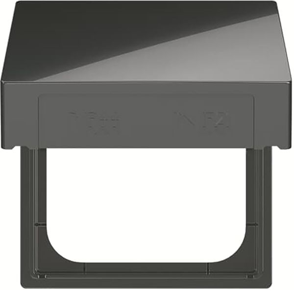 2518-WD-81 Cover Frame future®, Busch-axcent®, carat®; Busch-dynasty® Anthracite image 1