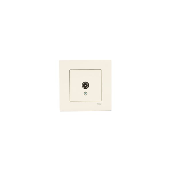 Karre Beige TV Socket Transitive (8-12-dB) image 1