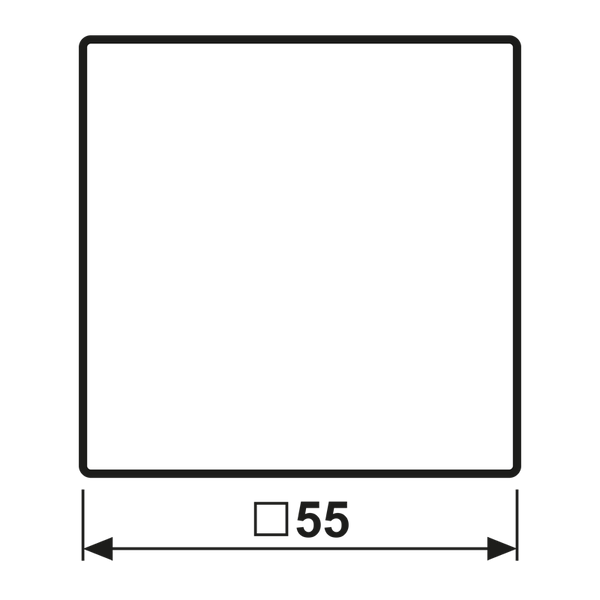 Cable outlet w.centre plate and insert A590AWW image 10