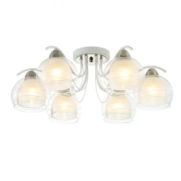 Modern Nikki Ceiling lamp White image 1