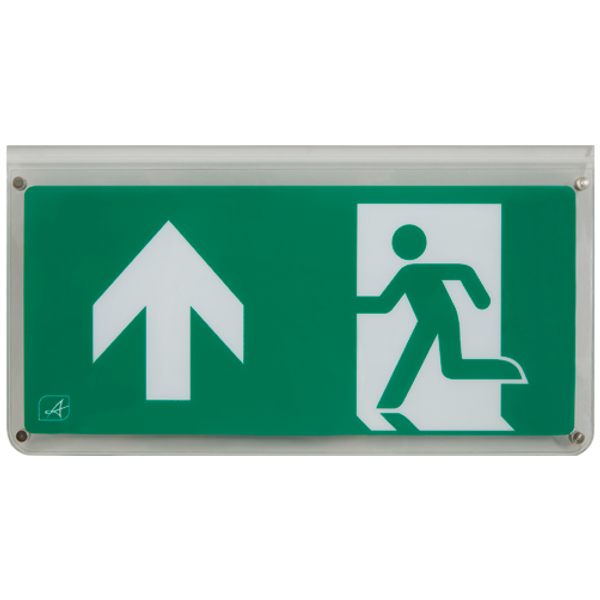 Harrier IP65 Blade Exit Sign Double Sided Legend Arrow Up image 6