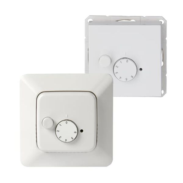 TF16-15-214 Floor heating thermostat On/Off Turn Heater 1gang White - Jussi image 1