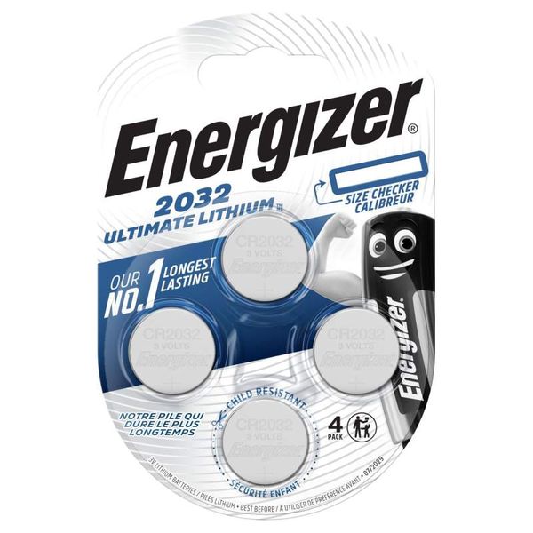 ENERGIZER Ultimate Lithium CR2032 BL4 image 1