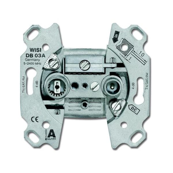 0230-101-507 Flush Mounted Inserts TV / SAT End socket image 1