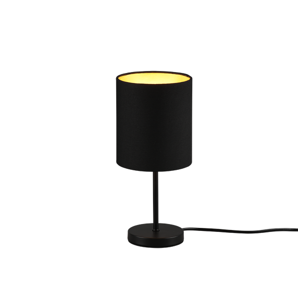 Jerry table lamp E14 matt black/gold image 1