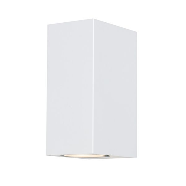 Confo Outdoor Wall Lamp IP44 2xGU10 White image 1