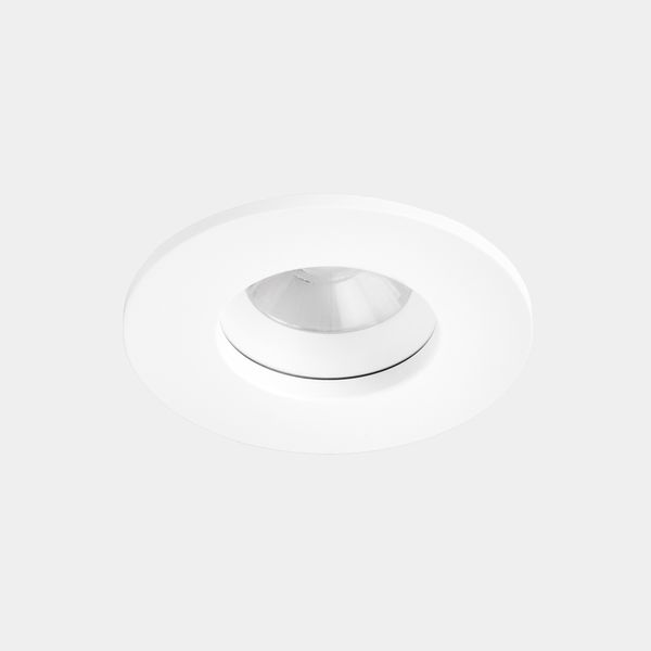 Downlight Play IP65 Round Fixed 6.4W LED neutral-white 4000K CRI 90 27.8º PHASE CUT White IP65 629lm image 1