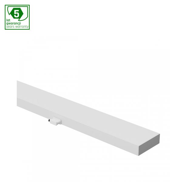 LIMEA PRO TRUNKING SYSTEM TOP BLIND COVER ALU WHITE 1438MM image 1