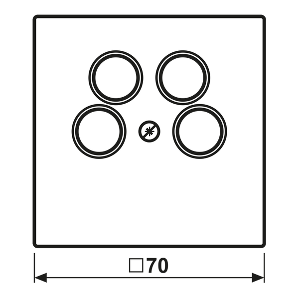 Centre plate LS990-4SAT2WWM image 3