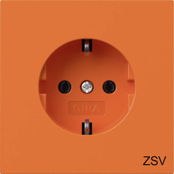 SCHUKO impr.ZSV Gira F100 orange image 1