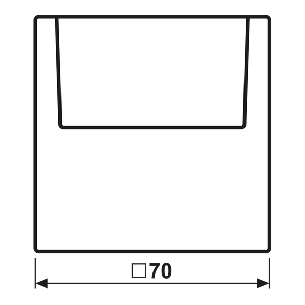 Key card holder with centre plate LS590CARD image 13