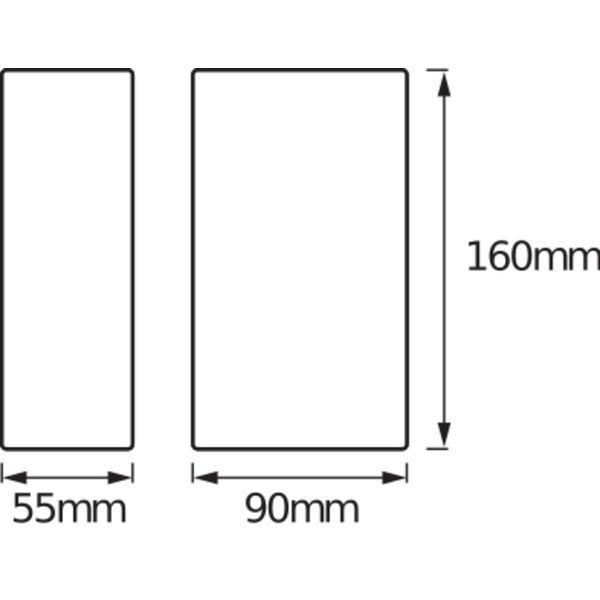 ENDURA® STYLE UPDOWN 12W Aluminium image 3