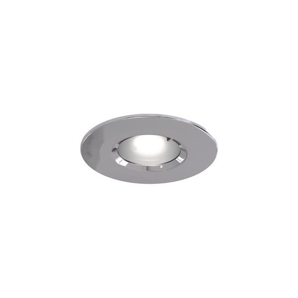 Edge GU10 IP65 Fire Rated Downlight Chrome image 1