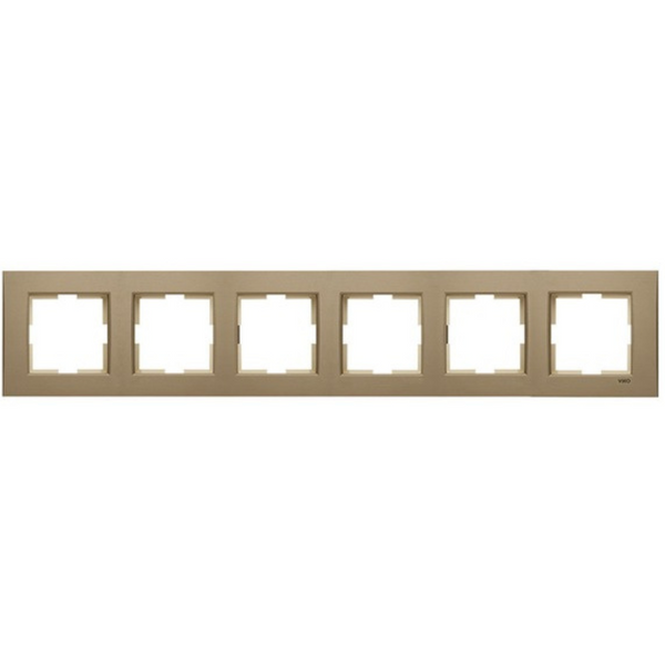 Novella Accessory Bronze Six Gang Frame image 1