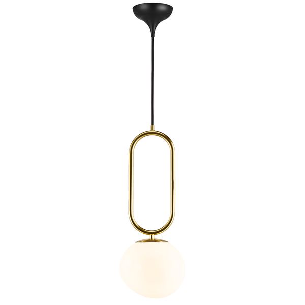 Shapes 27 | Pendant | Brass image 1