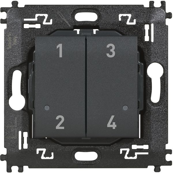 LL - 4 scenes wireless switch anthracite image 1