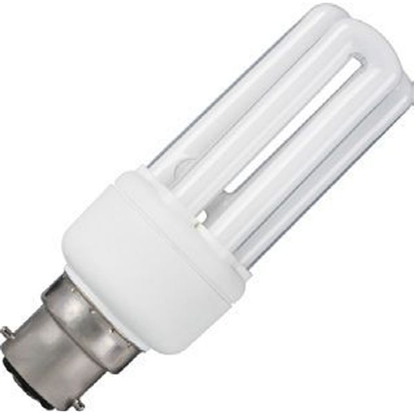 Ba22d CFL 3U Stick 46x161 230V 1380Lm 23W 2700K 10Khrs image 1