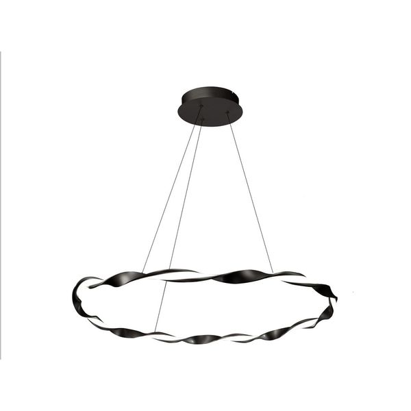 Sand LED Pendant Lamp 36W 2880Lm 3000K Black image 1