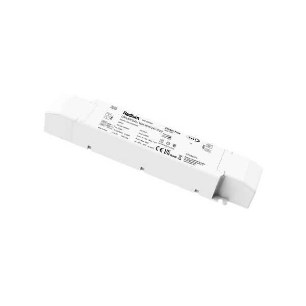 LED driver DALI, DRIVER DALI 1CH 36W/24V IP20 RADIUM image 2