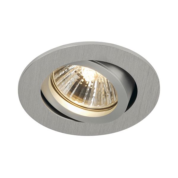 NEW TRIA 68 round, QPAR51 brushed aluminium 50W image 1