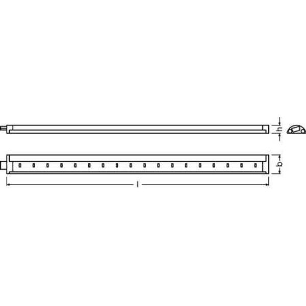 LINEARLIGHT SLIM KIT2 7W 24V FS1 OSRAM image 1