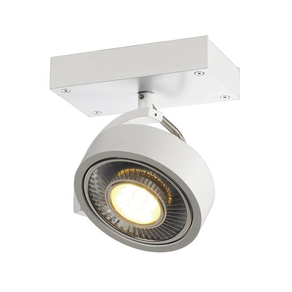 KALU 1 QPAR ceiling light, matt white. ES111, max. 75W image 3