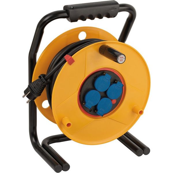 Brobusta Bretec IP44 cable reel for site & professional 25m H07RN-F 3G2,5 *FR* image 1
