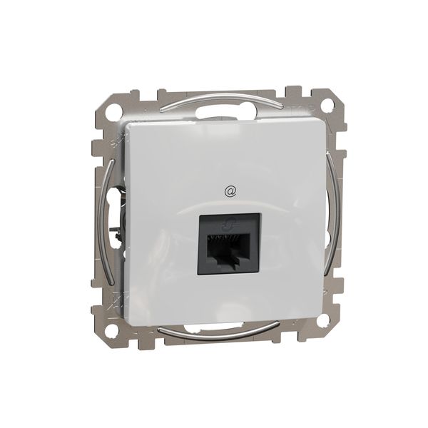 DATA Outlet CAT 6A UTP, Sedna Design & Elements, RJ45, Aluminium image 4