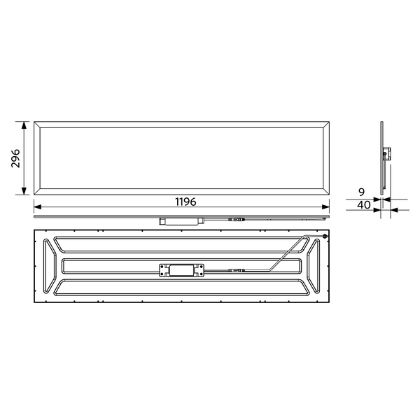 LEDPanelRc-S5 Re295-30W-10V-830-U19 image 4