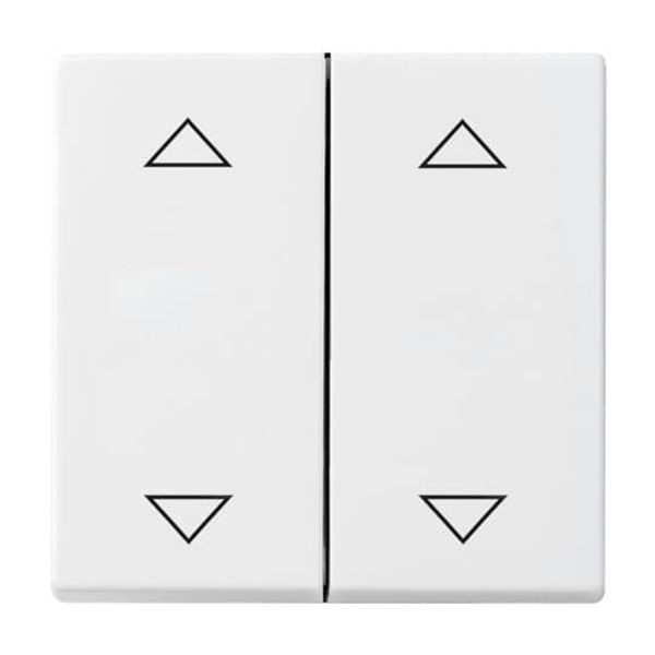 1785 JA/02-884 CoverPlates (partly incl. Insert) ABB i-bus® KNX studio white matt image 3