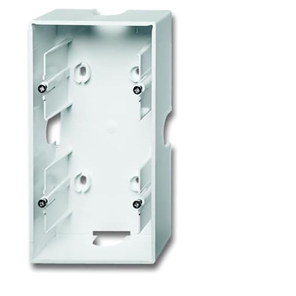 1702-84 Cover Frames future®, Busch-axcent®, solo®; carat® Studio white image 1