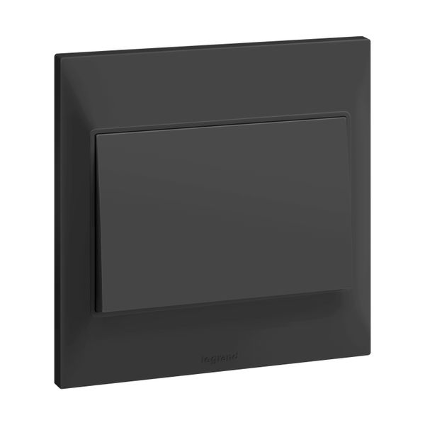 Switch Intermediate 16A 7X7 Black, Legrand - Belanko S image 1