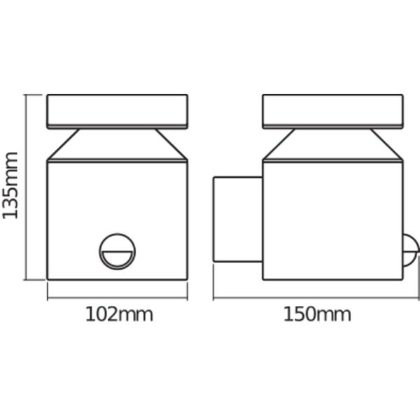 ENDURA® STYLE CYLINDER Wall Sensor 6W image 10