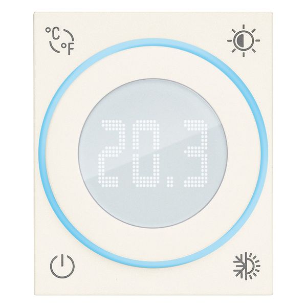 IoT dial thermostat 2M white image 1