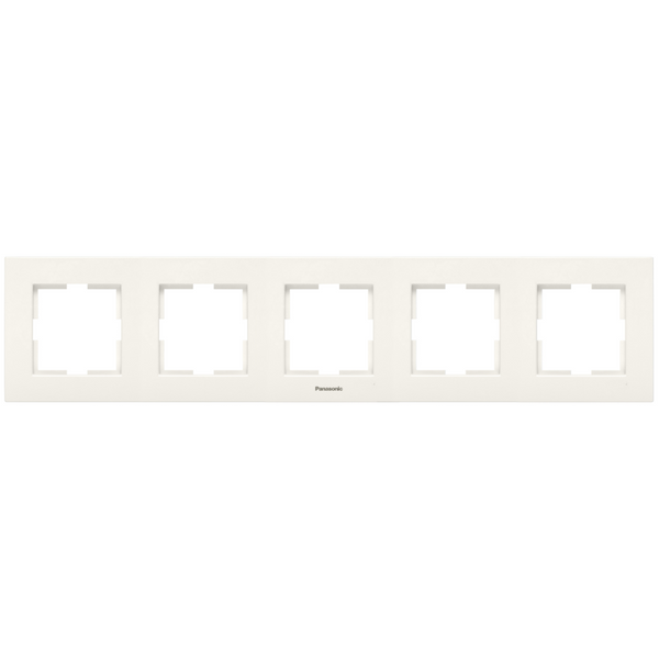 Karre Plus Accessory Beige Five Gang Frame image 1