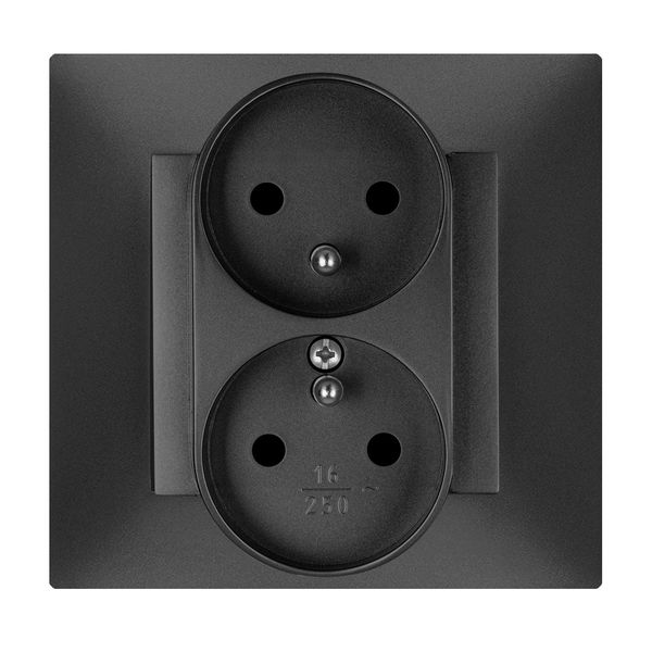 CARLA SOCKET 2x2P+Z MODULAR image 1