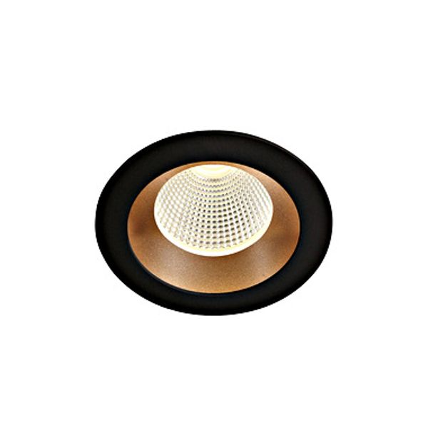 Mercury 3 Dark Light LED recessed spot 3W 240lm 36ø 90 black image 1