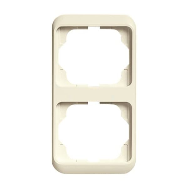 1733-22G Cover Frame alpha ivory image 3